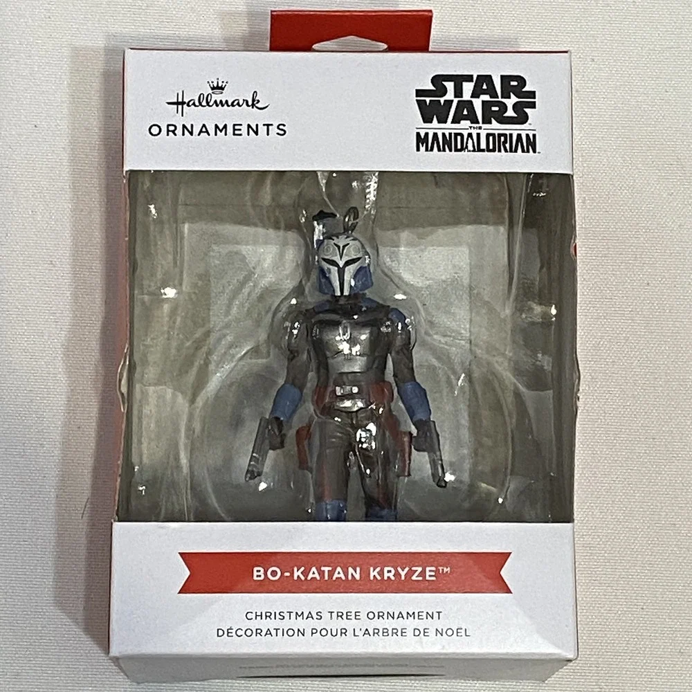 Hallmark Star Wars: The Mandalorian Bo-Katan Kryze Christmas Ornament Red Box